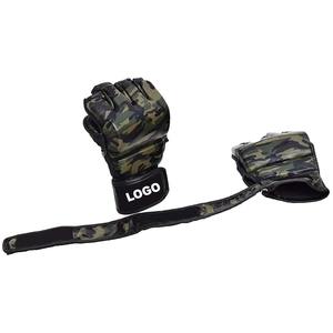 Guantes de MMA TOMBOLA SPORTS, Medios Dedos, Cuero Sintético, Camuflaje, Cierre Personalizado, Empaque Personalizado, Unisex, Entrenamiento de Artes Marciales - Product Image 6