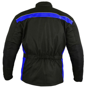 <b>Men's</b> High Street <b>Canvas</b> Motorcycle Protective Armor <b>Jacket</b> with Front Logo Eco-Friendly Breathable Riding Gear - Product Image 5