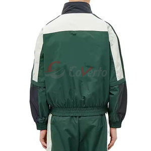 Ensemble de survêtement en nylon pour hommes, vêtements de sport légers, veste zippée et pantalon, fabrication OEM ODM, vente en gros - Product Image 5