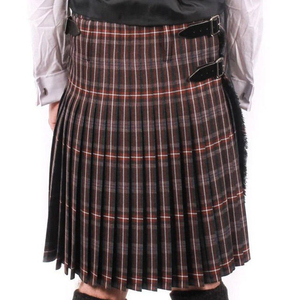 Kilt de tartán para hombre de 8 yardas, estilo Tuba, con logotipo personalizado del clan Wotherspoon, de lana acrílica de 16 oz, ajustable, hecho de algodón - Product Image 5