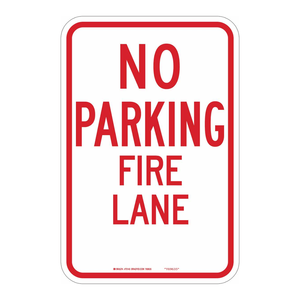 Señal de Prohibido Estacionar en Brady - Señal de Tráfico Impresa con UV para Seguridad Vial en Interiores y Exteriores - Product Image 1