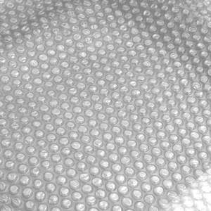 Couverture de piscine en film PE épais gris avec chambres à air 102,4 x 63,0 pouces - Product Image 5