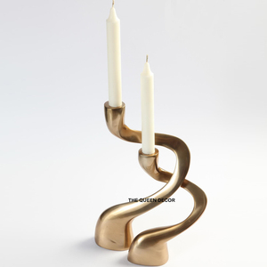 Accesorios de Iluminación para el Hogar y Hoteles, Portavelas con Acabado Plateado Brillante, Forma Redonda, el Más Solicitado - Product Image 4