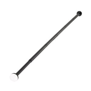 28-76 Inches 1 Inch Diameter Stainless Steel Telescoping Rod Holders Adjustable Spring Tension Shower <b>Curtain</b> Poles No D <b>Rings</b> - Product Image 4