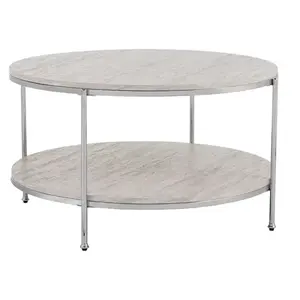 Table basse en métal avec plateau en résine noir et blanc, en promotion, pour salon, avec plateau en marbre ou travertin, et banc intégré - Product Image 5