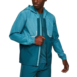 Ropa Deportiva STIMULATE, Chaqueta Cortavientos Ligera Personalizada de Alta Calidad para Hombre, 100% Poliéster, Sólida, Transpirable y Ecológica - Product Image 1