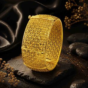 Pulseras Kada Abribles de Latón Chapado en Oro de 14K, 18K, 24K al por Mayor, Estilo Dubái, Joyería de Moda Árabe para Novias, Oro Joyería - Product Image 4