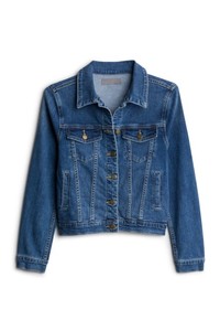 Chaqueta de Mezclilla Lavada 100% Algodón para Mujer, Corte Holgado, Cuello Camisero, Color Sólido, Transpirable, Ropa Casual de Otoño para Mujer - Product Image 3