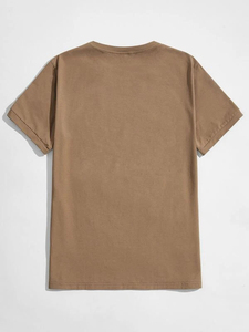 เสื้อยืดผู้ชายจากผู้ผลิตและผู้จัดจำหน่ายชั้นนำ เนื้อผ้านุ่มสบาย แขนสั้น คอกลม ขายตรงจากโรงงาน - Product Image 4