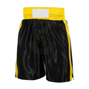 Proveedor de Pantalones Cortos de Boxeo de Estilo Clásico Tradicional, Corte Holgado, Tela Satén Suave Premium, Ropa Deportiva Personalizada de Alta Calidad 100% - Product Image 3
