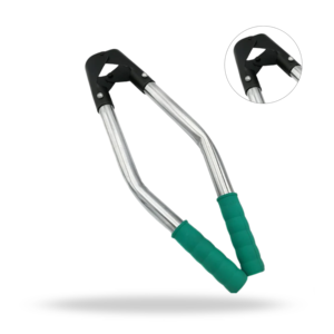 Descornador con mango de acero, tamaño grande, instrumento veterinario para la eliminación de cuernos de ganado. - Product Image 1