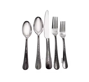 Ensemble de couverts de luxe en acier inoxydable argenté avec cuillère et fourchette de rangement pour mariages occasions spéciales approvisionnement en vrac de restaurant - Product Image 2