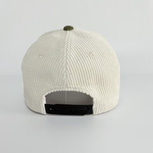 Gorra de Béisbol OEM 2026 de Alta Calidad, Gorra de 5 Paneles de Pana con Cierre Ajustable Personalizada para Adultos con Bordado 3D, Gorra de Béisbol Perfecta - Product Image 2