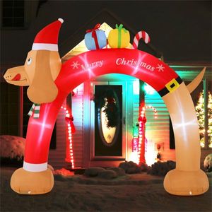 Arco Gonfiabile Natalizio da 2,4 m per Decorazioni Esterne Festive - Product Image 3
