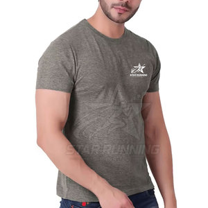 Camiseta Deportiva Informal con Logotipo Personalizado, Estilo Nuevo, para Hombre, Corte Regular, de Lona, Secado Rápido, Transpirable, Ecológica, Hecha en Pakistán - Product Image 5