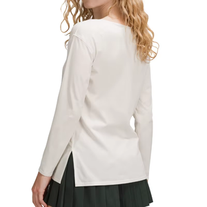 Chemise d'équitation pour femme à manches longues, séchage rapide, avec logo personnalisé, pour concours d'équitation, fabriquée au Pakistan - Product Image 3