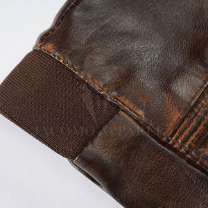 Modern Style <b>Men</b> Leather Winter <b>Jacket</b> Crafted With High Quality Leather Soft Interior Ensures Comfortable Fit - Product Image 4