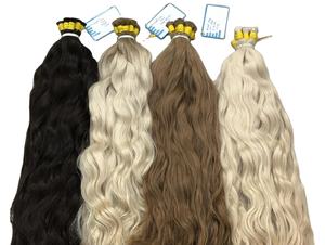 NOUVEAUTÉS CHAUDES Cheveux vierges vietnamiens 100% naturels, vague naturelle, en vrac, non traités, haute qualité, prix raisonnable, sans nœuds - Product Image 5