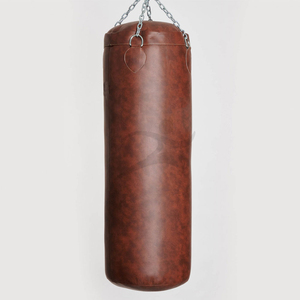 Sac de frappe professionnel en cuir pour le kick-boxing, conception et taille personnalisées, en promotion - AI-PB-021 - Product Image 3