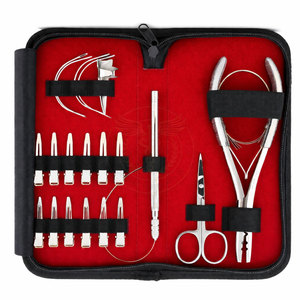Kit d'outils de coiffure pour salon, ensemble d'application d'extensions de cheveux en acier inoxydable pour usage en salon, prix de gros raisonnable - Product Image 6