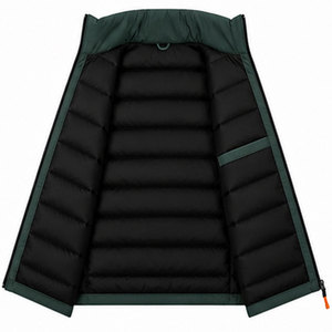Veste sans manches pour homme de qualité supérieure, personnalisée, avec construction matelassée coupe-vent pour l'extérieur, le travail, les voyages, les sports - Product Image 5
