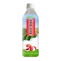 Groothandel 290Ml Glazen Fles Private Label Tan Do Basilicum Zaad Lychee/Lychee Smaak Gedroogde Stijl Fruit Groentesap Frisdranken
