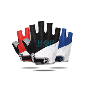 Gants de cyclisme confortables avec paume rembourrée, design respirant, adhérence sécurisée et caractéristiques de protection - Product Image 1