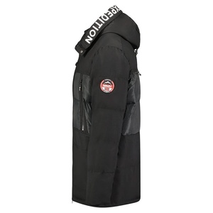 Chaqueta de Invierno Premium Personalizada OEM ODM para Hombre, Chaqueta Casual Acolchada, Impermeable, Cálida, con Capucha, Cortavientos, de Nailon y Poliéster con Cierre - Product Image 4