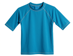 เสื้อกันแดดเด็กแขนสั้น UPF 50+ ป้องกันแสงแดด เสื้อว่ายน้ำ ขายส่งจำนวนมาก - Product Image 2