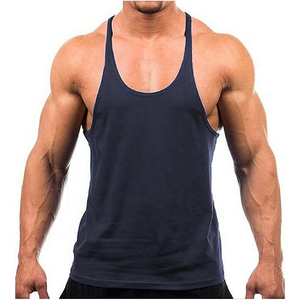 Custom Logo Wholesale Men Blank Tank Top Cheap <b>Stringer</b> Muscle Fitness Gym Sleeveless Workout <b>Vest</b> - Product Image 3