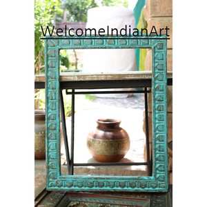 Reclaimed Wood <b>Wall</b> <b>Mirror</b> Model 1 for <b>Hanging</b> Unique and Eco-Friendly Design - Product Image 5