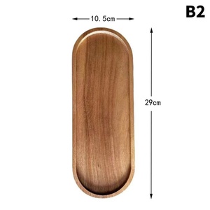 Bandeja de Servir de Madera de Lujo Hecha a Mano, Diseño Ovalado Personalizado, Bandeja para Nueces y Frutas, Vajilla Elegante para Mesa de Comedor, Bandeja de Servir para Cocina - Product Image 5