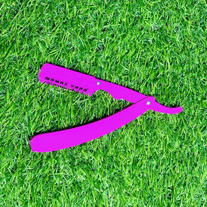 Hot Sale Pink Color Hairdressing Thinning Razor Professional <b>Swing</b> Lock Barber Razor with Sharp <b>Single</b> Edge Stainless Steel - Product Image 6