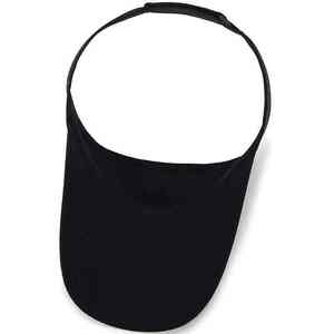 PRIMEFIELD ENTERPRISES Unisex <b>Black</b> Mesh Visor Adjustable <b>Headband</b> Curved Brim 3D Embroidery Dobby Style Polyester/Cotton - Product Image 2