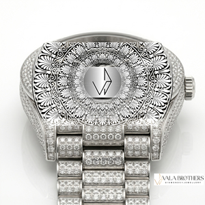 Montre Rolax Daay-Datte Quartz avec Diamant de Laboratoire, Bracelet en Acier Inoxydable 25mm, Luxe, Mode, Sport, Dessin Animé, Antique, Homme Femme - Product Image 5
