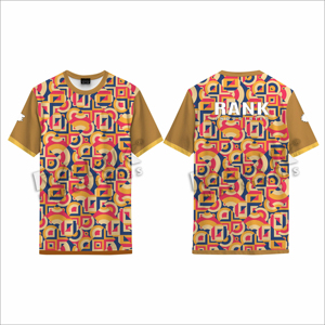 Nuevo diseño de moda, camisetas personalizadas 100% algodón de corte holgado para hombre, camisetas estampadas para hombre - Product Image 3