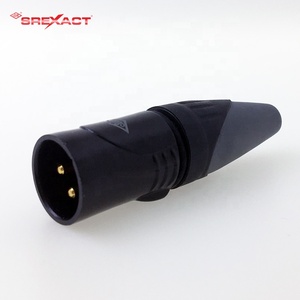 Conector XLR macho con carcasa de aleación de zinc para aplicaciones de energía - Product Image 3