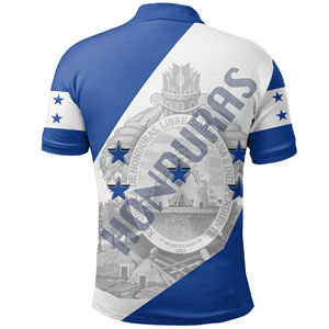 Camiseta Polo Hounouras Personalizada, Fabricante de Camisetas Polo Deportivas con Estampado 3D para Hombre, Camiseta de Golf de Talla Grande - Product Image 3