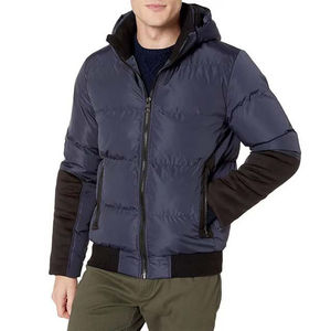 High Quality Unisex Hooded Winter Puffer <b>Jacket</b> Latest Style <b>Long</b> Reflective Fabric Quick Dry Breathable Eco-Friendly - Product Image 1