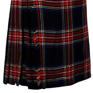 Kilt écossais plissé de qualité supérieure pour hommes, inspiré du tartan, avec boucles réglables pour mariages et occasions formelles - Product Image 6