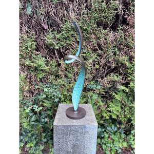 เสาแบบนามธรรมพร้อมฐาน ประติมากรรมโบราณตกแต่งสำหรับอุปกรณ์สวน - Product Image 2