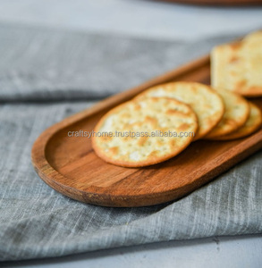 Most Desiring Oval Oak Wood Serving <b>Tray</b> for Home and Hotel Use Decorative <b>Tray</b> Is Ready for Export by Craftsy Home - Product Image 1