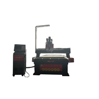 Routeur ATC en bois CNC avec tête de coupe à couteau oscillant couteau Oblique vibrant ST-1325 de Machine à bois