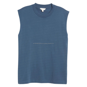 Débardeur de sport pour homme de haute qualité, style nouveau, logo personnalisé, imprimé musculaire décontracté sur tissu polyester - Product Image 5