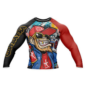 Vente en gros de rashguard de Jiu Jitsu Bjj personnalisé avec logo imprimé en 3D pour hommes, t-shirt de compression respirant Spiderman UPF50+ à manches courtes - Product Image 1