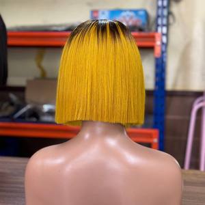 วิกผมแท้แบบฮิต วิกผมบ๊อบเวียดนามแบบติดลูกไม้ด้านหน้า  วิกผมแบบปิดด้วยลูกไม้ 2x6  วิกผมลูกไม้ด้านหน้าแบบสั่งทำพิเศษ - Product Image 3