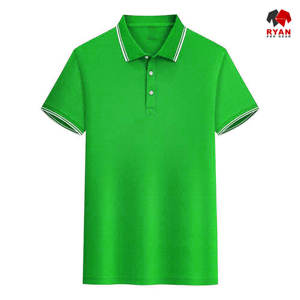 Camisetas Polo de Diseño Personalizado Ryan Pro Gear para Hombre con Logotipo Personalizado, Diseño ODM, Patrón Sólido - Product Image 6