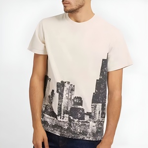 เสื้อยืดโอเวอร์ไซส์ผู้ชายผ้าฝ้าย 100% หนา 260 กรัม พิมพ์ลาย DTG สไตล์สตรีทแฟชั่น ลุคซักยืด เสื้อเปล่า - Product Image 1