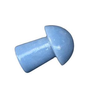 High Quality Crystal Mushroom Angelite Gua Sha Body Natural Scraping Massage <b>Tool</b> Facial Gemstone Mushroom Wholesale - Product Image 2