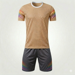 Customized Color High Quality Soccer Uniform 100 Percent Polyester Soccer Uniform Team Wear Soccer Uniform Hot Selling <b>Cheap</b> - Product Image 5